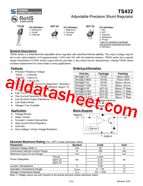 TS432ACTA3型号图片