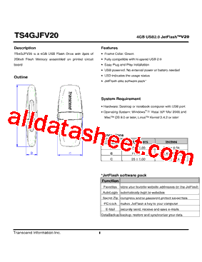 TS4GJFV20型号图片