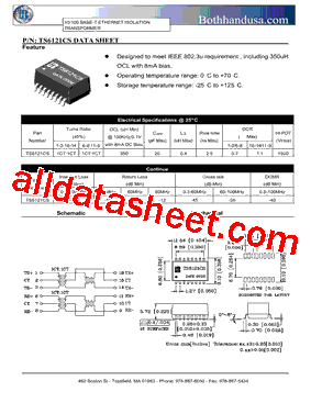 TS6121CS型号图片