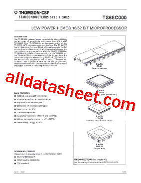 TS68C000DESC02ZAA型号图片