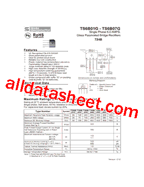 TS6B01G型号图片