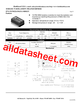 TS7022A型号图片