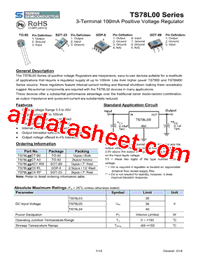 TS78L03CSRL型号图片