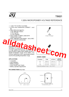 TS821Z型号图片