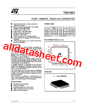 TSA1001IFT型号图片