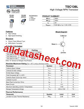 TSC136LCPROG型号图片