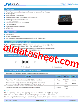 TSC20U型号图片