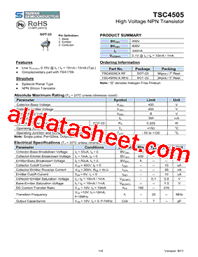 TSC4505CXRFG型号图片