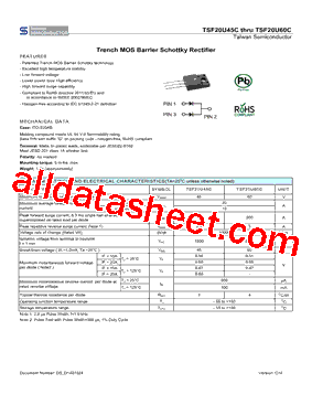 TSF20U45C型号图片