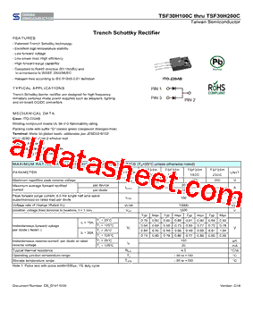 TSF30H120CMC0G型号图片