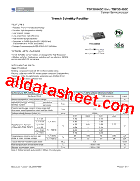 TSF30H45C型号图片