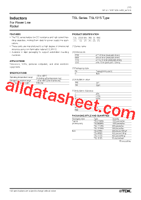 TSL1315-100K5R1型号图片