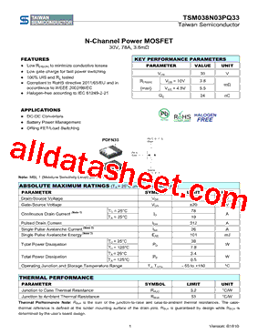 TSM038N03PQ33RGG型号图片