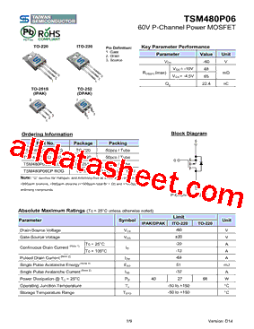 TSM480P06CIC0G型号图片