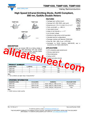 TSMF1030型号图片