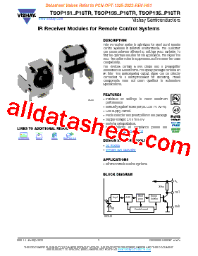 TSOP133..P16TR型号图片