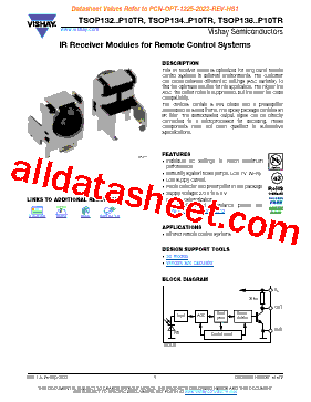 TSOP136..P10TR型号图片