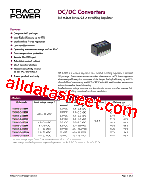 TSR0.5-2418SM型号图片