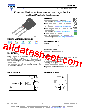 TSSP930..型号图片