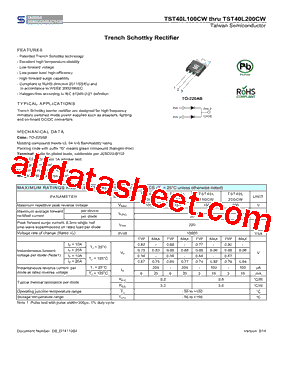 TST40L200CW型号图片