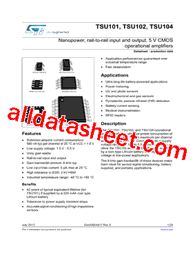 TSU101ICT型号图片