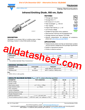 TSUS4300_V01型号图片