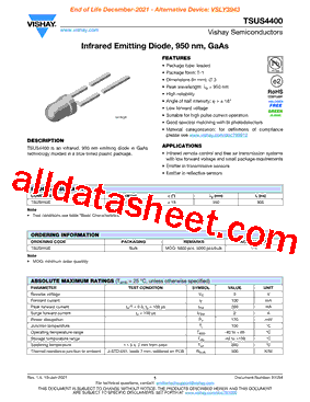 TSUS4400_V01型号图片