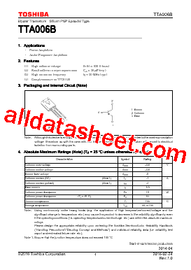 TTA006B型号图片