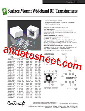 TTWB1015L型号图片