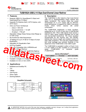TUSB1002AI型号图片