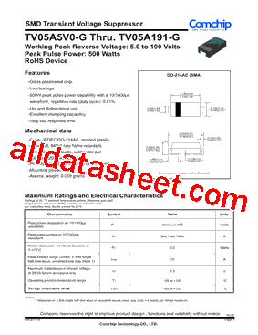 TV05A5V0-G型号图片