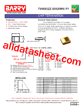 TV0605BA-1000JN-96型号图片