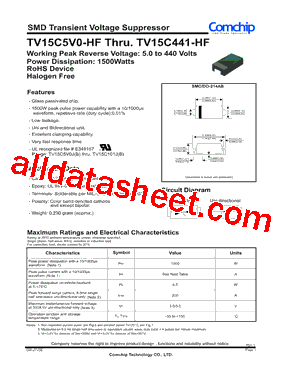 TV15C6V5JB-HF型号图片