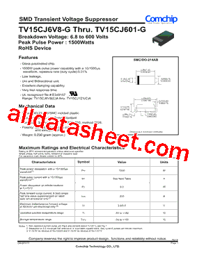 TV15CJ430CA-G型号图片