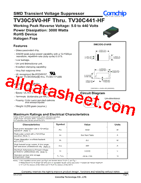 TV30C7V0JB-HF型号图片