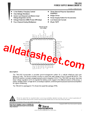 TWL2203型号图片