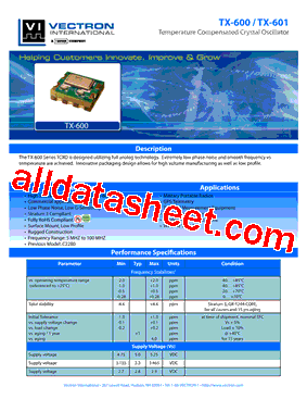 TX-6000-DAJ-507型号图片