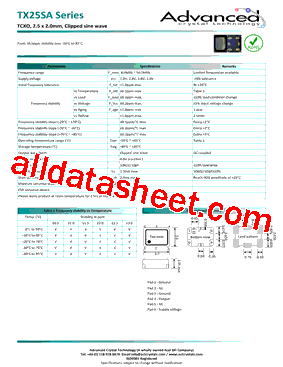 TX25SA0800LDWBXZL-PF型号图片