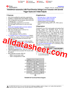 TXU0204-Q1_V02型号图片