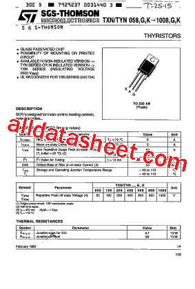 TYN804RG型号图片
