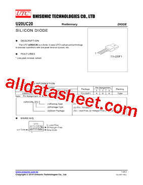U20UC20L-TF1-T型号图片