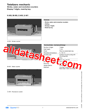 U400.010A02D型号图片