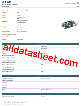 U4Y006M型号图片