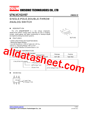 U74LVC1G3157_15型号图片