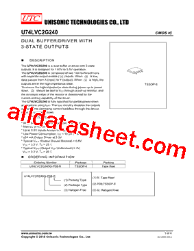 U74LVC2G240_15型号图片