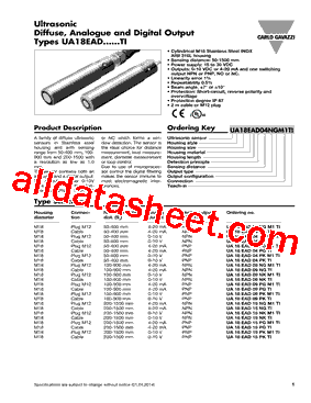 UA18EAD09PKTI型号图片