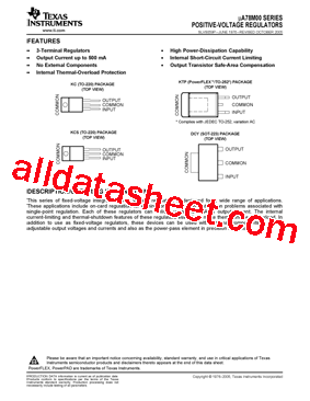 UA78M05CDCYR型号图片