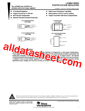 UA78M08CDCYR型号图片