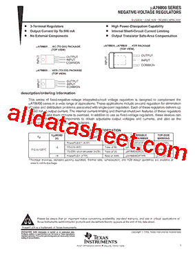 UA79M05CKCE3型号图片