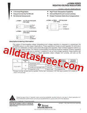 UA79M08CKTPR型号图片